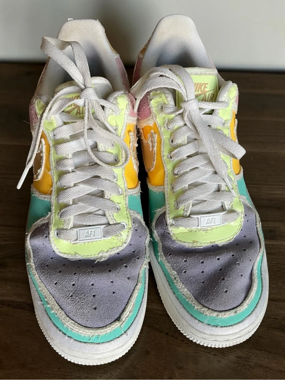 Nike Air Force 1 '07 Premium Tear Away Pastel Reveal Women’s Size 9
